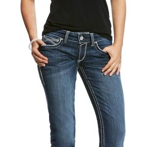Ariat Women's Dark Blue Straight Leg Jeans